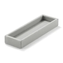 Clearance Muji Plateau étroit en velours pour accessoires L5X P16.5X H2cm