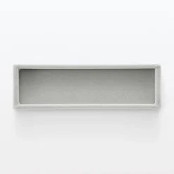 Clearance Muji Plateau étroit en velours pour accessoires L5X P16.5X H2cm