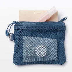 New Muji Pochette à double fermeture S