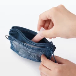 New Muji Pochette à double fermeture S