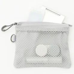 New Muji Pochette à double fermeture S