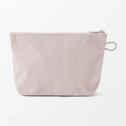 Hot Muji Pochette à poser en nylon texturé ‐ Moyenne