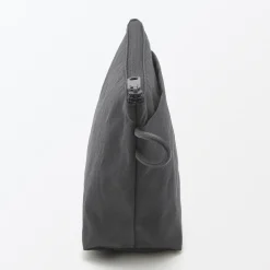 Hot Muji Pochette à poser en nylon texturé ‐ Petite