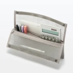 Muji Pochette autoportante en maille nylon