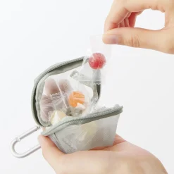 Clearance Muji Pochette compacte en maille nylon