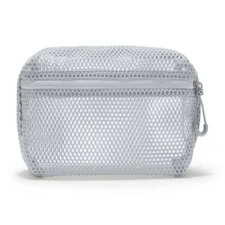 Hot Muji Pochette en maille polyester - Petit, Gris