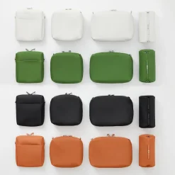 Sale Muji Pochette en PU Combinations Case ‐ Grande, Gris