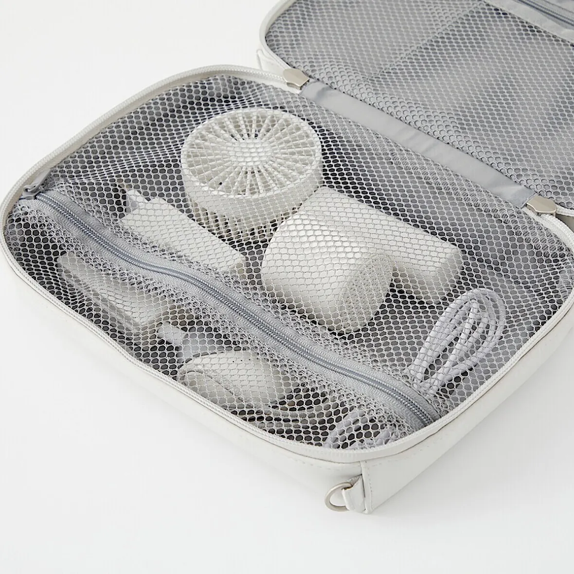 Sale Muji Pochette en PU Combinations Case ‐ Grande, Gris