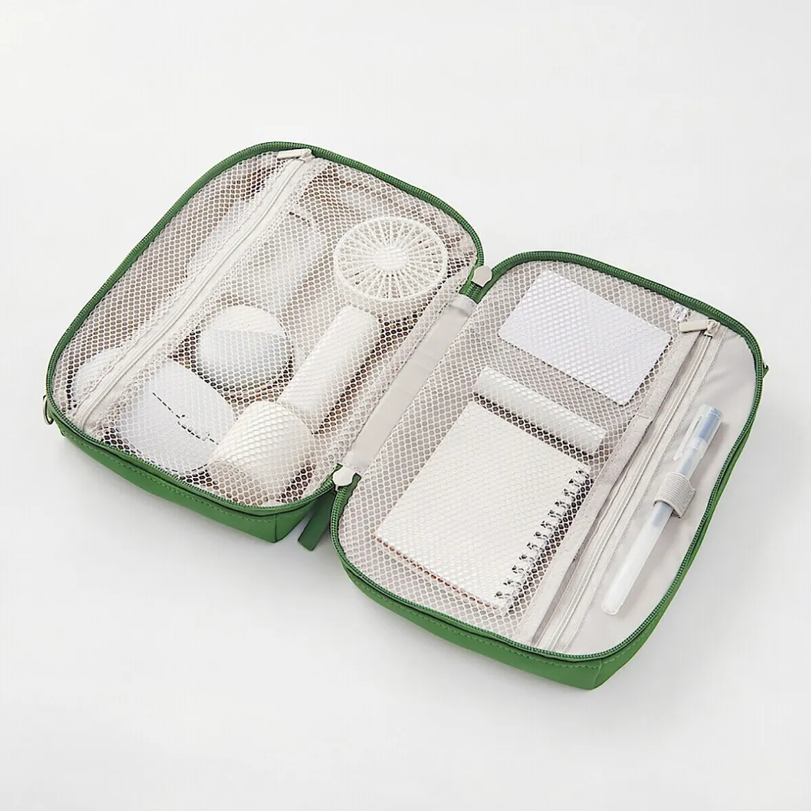 Sale Muji Pochette en PU Combinations Case ‐ Grande, Gris