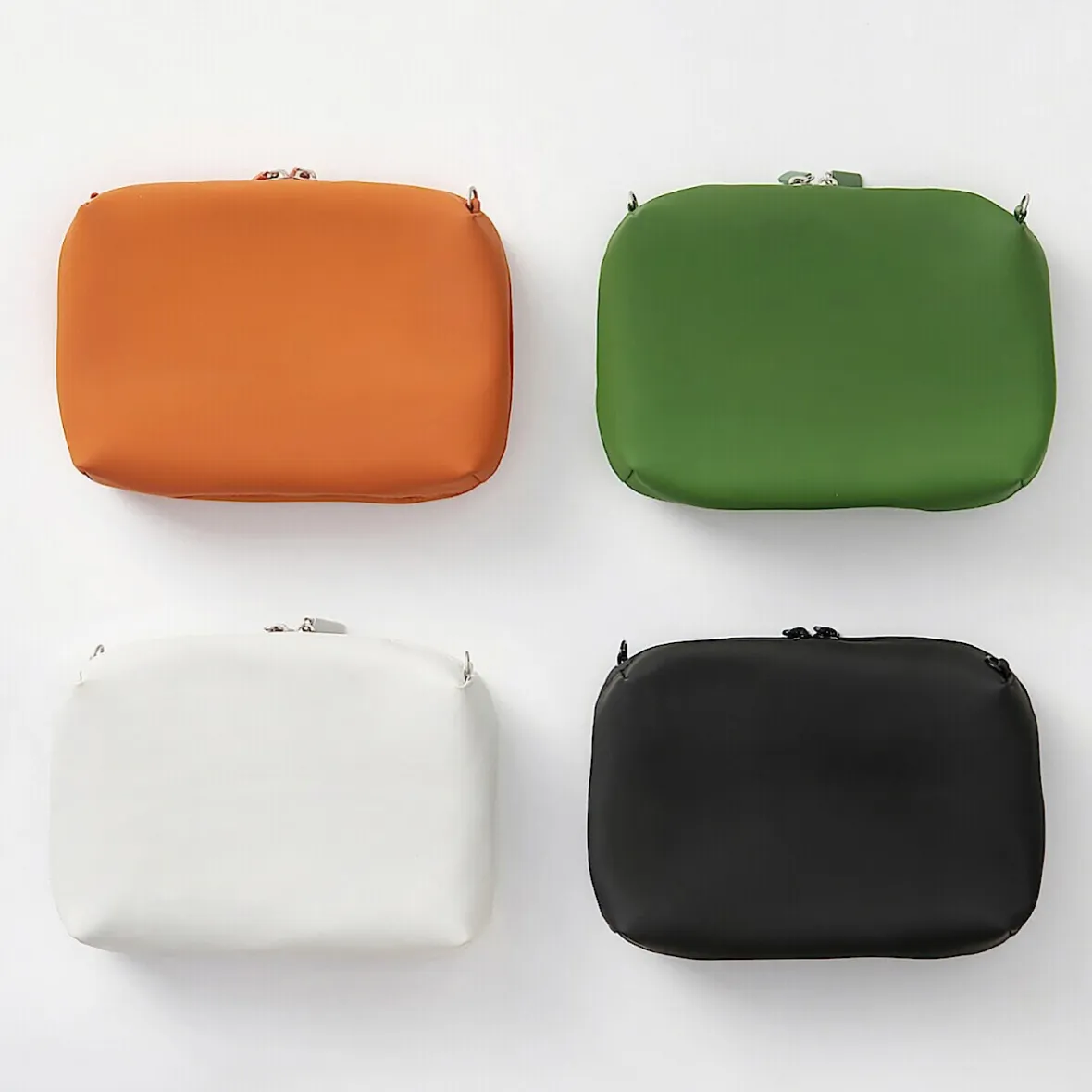 Sale Muji Pochette en PU Combinations Case ‐ Grande, Gris