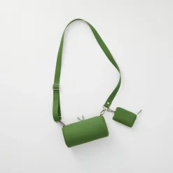 Hot Muji Pochette en PU Combinations Case ‐ Cylindrique, Gris