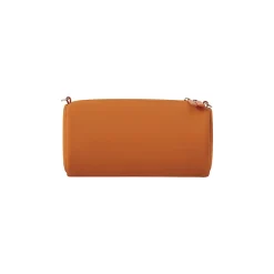 Outlet Muji Pochette en PU Combinations Case ‐ Cylindrique, Orange