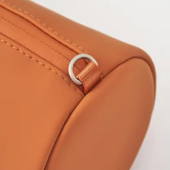 Outlet Muji Pochette en PU Combinations Case ‐ Cylindrique, Orange