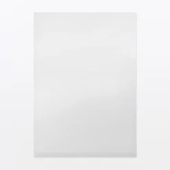 Best Muji Pochette individuelle transparente A4