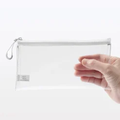 Clearance Muji Pochette transparente en TPU 10x19.5cm