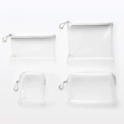 Clearance Muji Pochette transparente en TPU 10x19.5cm