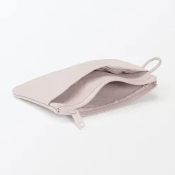 Best Muji Pochette zippée en nylon texturé ‐ Petite