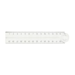 Hot Muji Polycarbonate_Double‐sided_ruler