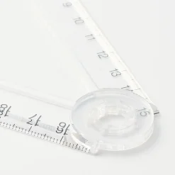 Hot Muji Polycarbonate_Double‐sided_ruler