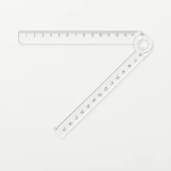 Hot Muji Polycarbonate_Double‐sided_ruler
