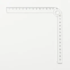Hot Muji Polycarbonate_Double‐sided_ruler