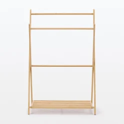 Online Muji Portant à serviettes en bambou