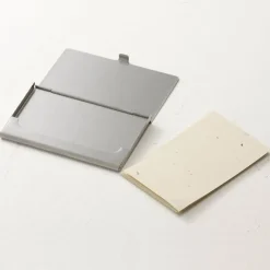 Outlet Muji Porte cartes de visite en inox S