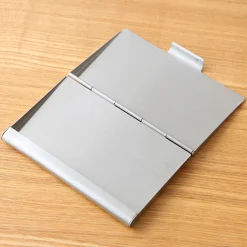 Outlet Muji Porte cartes de visite en inox S