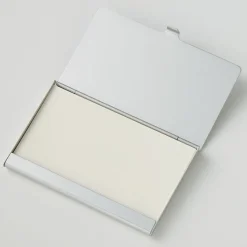 Sale Muji Porte cartes en aluminium