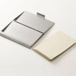 Best Muji Porte‐cartes de visite en inox L