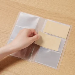 Clearance Muji Porte‐cartes de visite en polypropylène ‐ 60 cartes