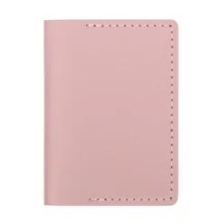 New Muji Portefeuille de voyage en cuir recyclé - Rosa