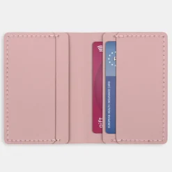 New Muji Portefeuille de voyage en cuir recyclé - Rosa