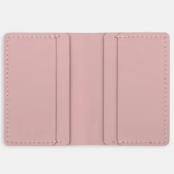 New Muji Portefeuille de voyage en cuir recyclé - Rosa