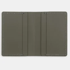 Online Muji Portefeuille de voyage en cuir recyclé - Kaki