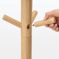 Clearance Muji Porte‐manteau en bois de hêtre