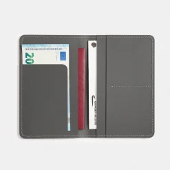 Discount Muji Porte‐passeport en cuir recyclé - Grafite