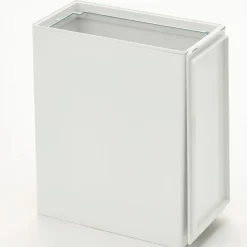 Outlet Muji Poubelle rectangulaire en PP à couvercle ‐ 11L