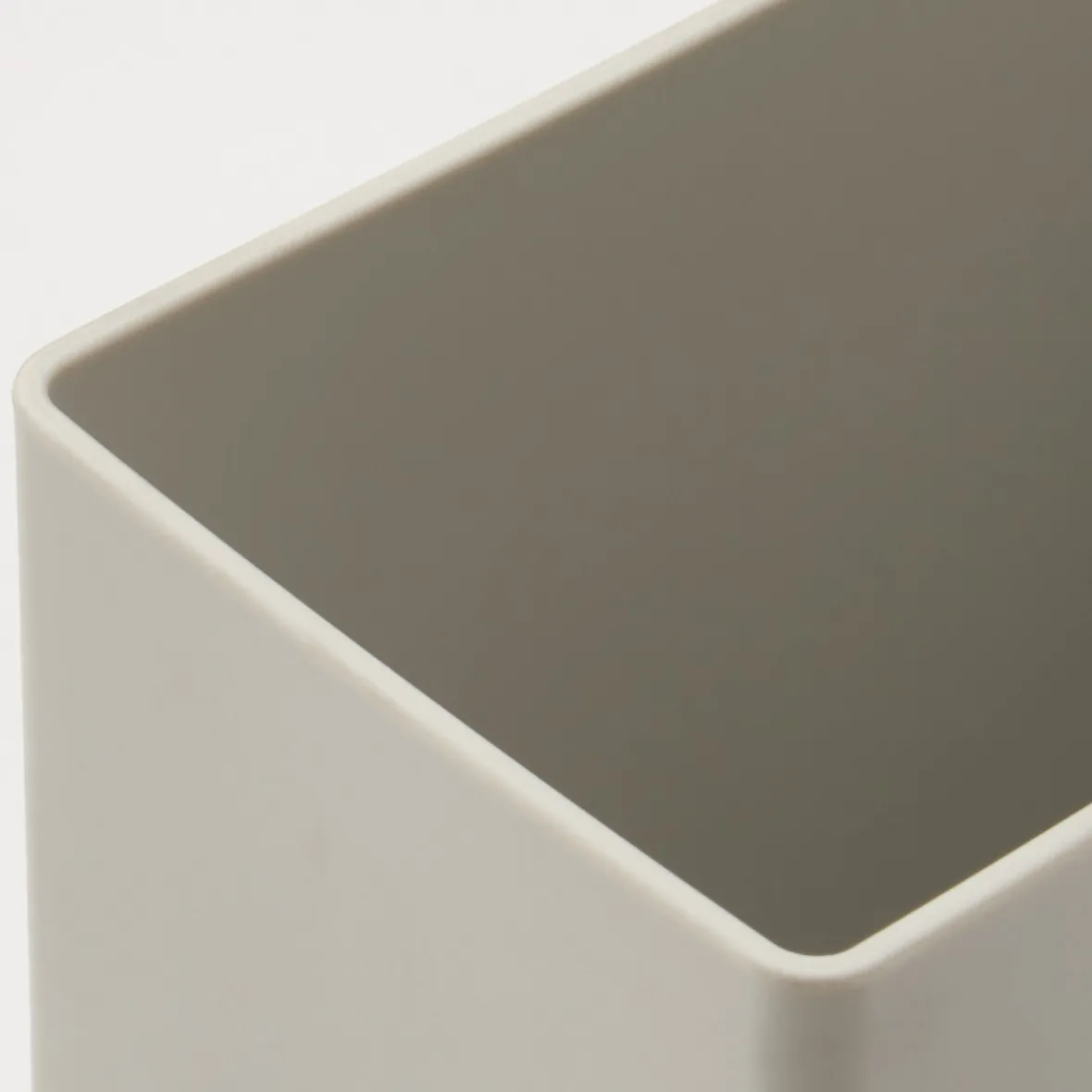 Online Muji Poubelle rectangulaire en PP à couvercle ‐0.9L