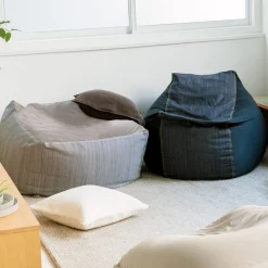 New Muji Pouf confort microbilles (vendu sans housse) (Dont Eco‐part. 2,05 €)