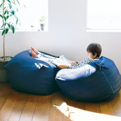 New Muji Pouf confort microbilles (vendu sans housse) (Dont Eco‐part. 2,05 €)