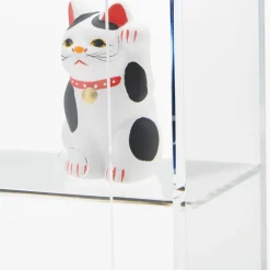 Discount Muji Présentoir en acrylique avec portes coulissantes L25.2X P8.4X H18.4cm