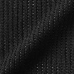 Hot Muji Pull à col ras du cou en tricot de coton mélangé pour femme