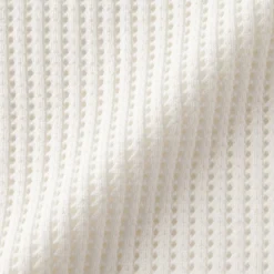Hot Muji Pull à col ras du cou en tricot de coton mélangé pour femme