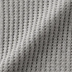 Hot Muji Pull à col ras du cou en tricot de coton mélangé pour femme