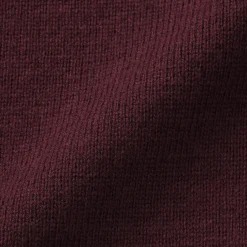 Clearance Muji Pull à col rond en laine des Andes à grosses mailles pour homme