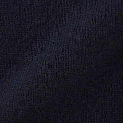 Clearance Muji Pull à col rond en laine des Andes à grosses mailles pour homme