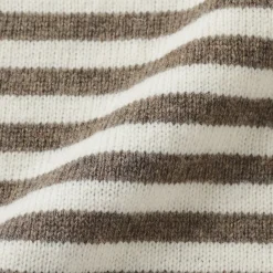 Clearance Muji Pull à col rond en laine des Andes à grosses mailles pour homme