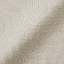 New Muji Pull à col rond en laine tricot fin pour homme Ivoire