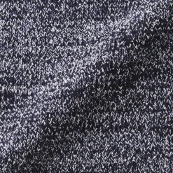 Clearance Muji Pull à manches mi-longues bouclé en mélange de coton pour femme